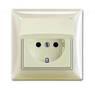 Розетки цвета слоновой кости