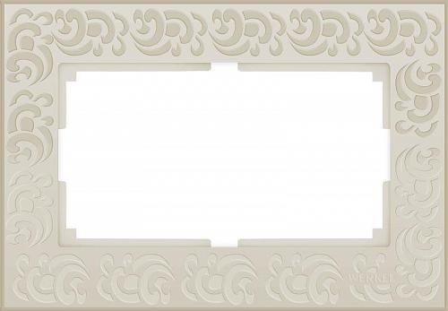 Рамка Werkel Flock для двойной розетки слоновая кость WL05-Frame-01-DBL-ivory 4690389073175