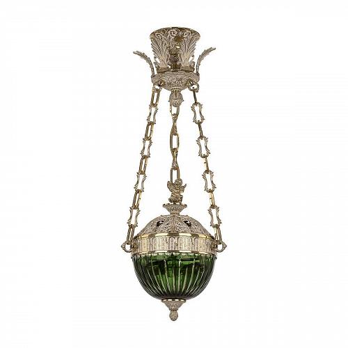 Подвесной светильник Bohemia Ivele 71000P/20AZ GW Clear-Green/H-1K Y8 FA1S