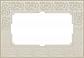 Рамка Werkel Flock для двойной розетки слоновая кость WL05-Frame-01-DBL-ivory 4690389073175 - фото №1