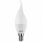 Лампа светодиодная REV FC37 Е14 5W 4000K нейтральный белый свет свеча на ветру 32513 0 - фото №2