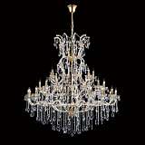 Каскадная люстра Crystal Lux Hollywood SP53 Gold