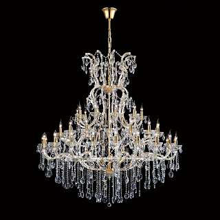 Каскадные люстры испанского производства