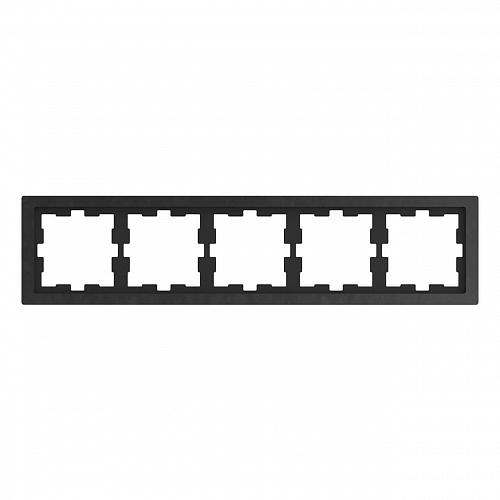 Рамка 5-постовая Schneider Electric Merten D-Life MTN4050-6547