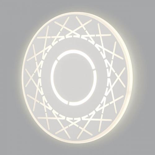 Настенный светодиодный светильник Eurosvet 40148/1 LED белый 4690389145384