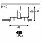 Встраиваемый светодиодный светильник Paulmann Nova 93654 - фото №3