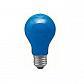 Лампа накаливания AGL Е27 40W груша синяя 40044 - фото №1