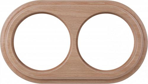 Рамка Werkel Legend на 2 поста светлый бук WL15-frame-02 4690389100932