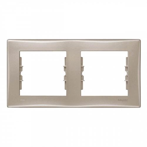 Рамка 2-постовая Schneider Electric Sedna IP44 SDN5810368
