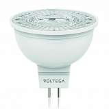 Лампа светодиодная Voltega GU5.3 6W 4000К полусфера прозрачная VG2-S1GU5.3cold6W 5734