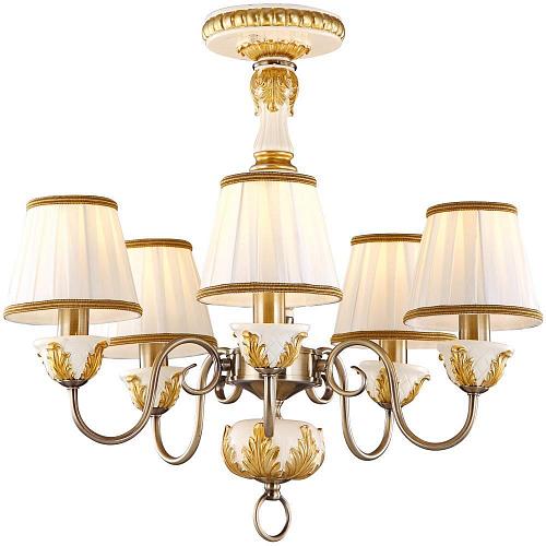 Потолочная люстра Arte Lamp Benessere A9570PL-5WG