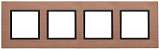 Рамка 4-постовая ЭРА Elegance 14-5204-14 Б0034562