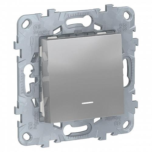Выключатель одноклавишный Schneider Electric Unica New NU520630N