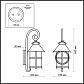 Уличный настенный светильник Odeon Light Lumi 2312/1W - фото №2