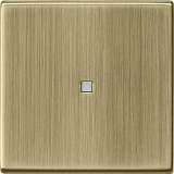 Лицевая панель Gira System 55 выключателя одноклавишного с подсветкой бронза 0290603
