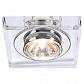 Светильник встраиваемый CRYSTAL I хром/ стекло прозрачное кристаллическое 114920 - фото №1
