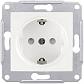 Розетка Schneider Electric Sedna с/з со шторками 16A 250V SDN3000121 - фото №1