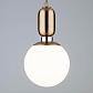 Подвесной светильник Eurosvet Bubble 50151/1 латунь - фото №2