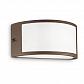 Уличный настенный светильник Ideal Lux Rex-1 AP1 Coffee 213217 - фото №1