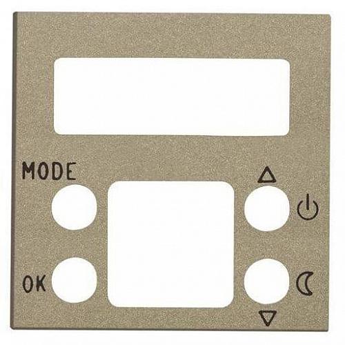 Лицевая панель ABB Zenit термостата шампань 2CLA224050N1901