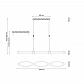 Подвесной светодиодный светильник Lucia Tucci Modena 172.3 LED - фото №2