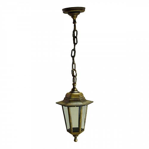 Уличный подвесной светильник ЭРА Адель бронза НСУ 06-60-001 Б0048109