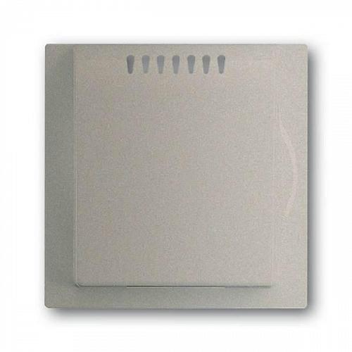 Лицевая панель ABB Impuls усилителя мощности терморегулятора шампань-металлик 2CKA006599A2142