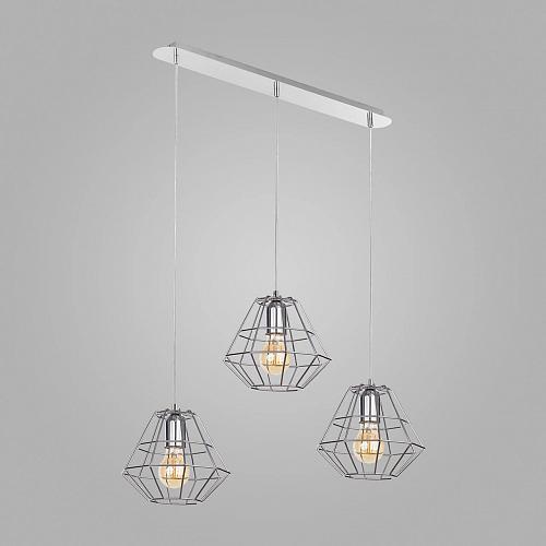 Подвесной светильник TK Lighting 4205 Diamond Silver