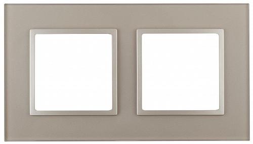Рамка 2-постовая ЭРА Elegance 14-5102-04 Б0034491