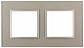 Рамка 2-постовая ЭРА Elegance 14-5102-04 Б0034491 - фото №1