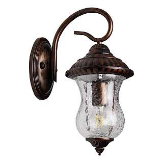 Уличные настенные светильники бордового цвета