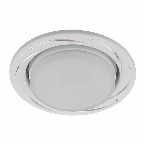 Встраиваемый светильник ЭРА GX53 KL 77 AL/WH Б0036494