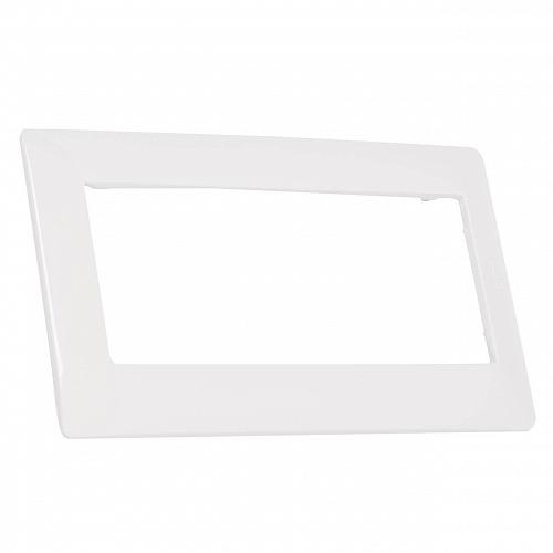 Рамка 2-модульная Legrand Galea Life для программируемых термостатов, системы домофона белая 771900