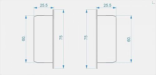 Заглушка Deko-Light End Cap P-EL-02-10 Set 2 pcs 978250