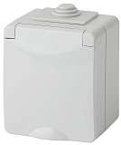 Розетка ЭРА Эксперт 2P E IP65 16A 250V 11-2601-03 Б0035988
