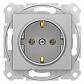 Розетка Schneider Electric Sedna с з/к без шторок 16A 250V SDN3001860 - фото №1