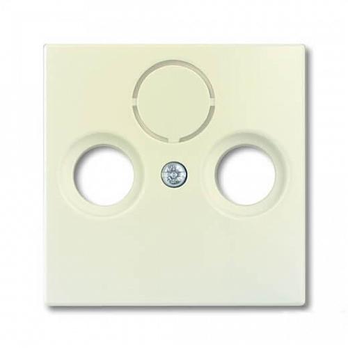 Лицевая панель ABB Basic55 TV-розетки слоновая кость 2CKA001724A4284