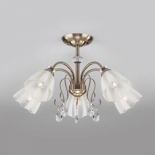 Потолочный светильник Eurosvet 30155/5 античная бронза