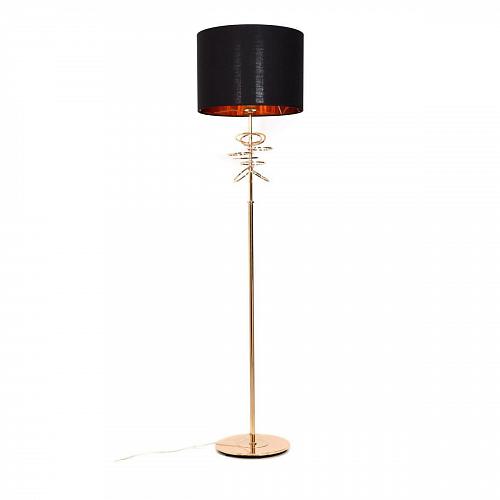 Торшер Lumina Deco Milari LDF 5530 F.GD+BK