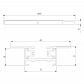 Шинопровод однофазные встраиваемый Elektrostandard Track Rail BK Recessed 85082/00 a057091 - фото №2