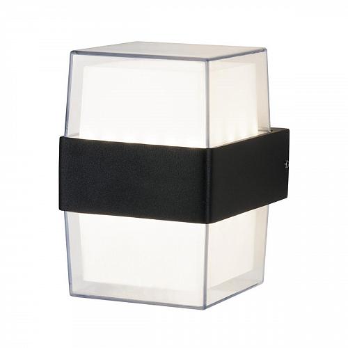 Уличный настенный светодиодный светильник Elektrostandard 1519 Techno LED Maul чёрный a048170