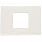 Рамка 2-модульная ABB Zenit итальянский стандарт альпийский белый 2CLA247200N1101 - фото №1