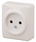 Розетка ЭРА Эксперт 2P 16A 250V 11-2201-02 Б0031552 - фото №1