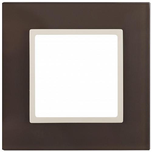 Рамка 1-постовая ЭРА Elegance 14-5101-31 Б0034485