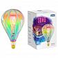 Лампа светодиодная филаментная Uniel E27 5W 2250K LED-SF31-5W/SOHO/E27/CW RAINBOW GLS77RB UL-00005917 - фото №1