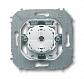 Выключатель двухклавишный ABB Impuls 10A 250V с подсветкой 2CKA001012A2111 - фото №1
