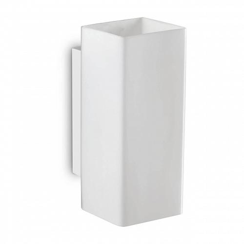 Настенный светильник Ideal Lux Paul AP2 Square Bianco 231129