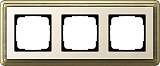 Рамка 3-постовая Gira ClassiX бронза/кремовый 0213623