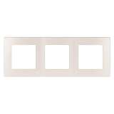 Рамка 3-постовая ЭРА 12 сатин перламутр 12-5103-15 Б0052528