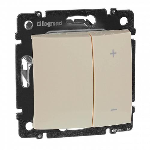 Диммер кнопочный Legrand Valena 600W слоновая кость 774174